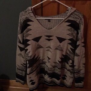 American eagle Aztec sweater